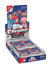 Hobby Box, Soccer, Sports, Topps 2024 Topps Chrome Soccer - Hobby Box - Trading Card World